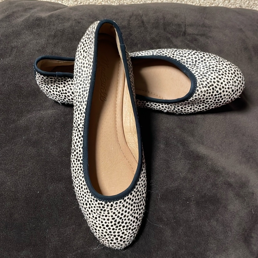 Madewell print flats
